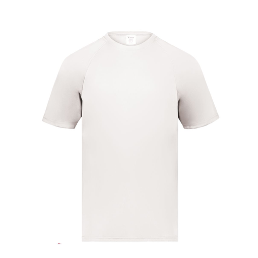 [2791.005.S-LOGO1] Youth Smooth Sport T-Shirt (Youth S, White, Logo 1)
